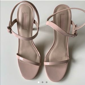 Pink/ light nude coloured heels